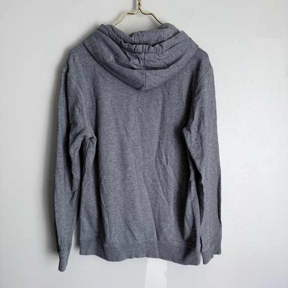 tentree men’s Logo Hoodie Sustainable organic cotton Hoodie grey size small - Picture 2 of 6